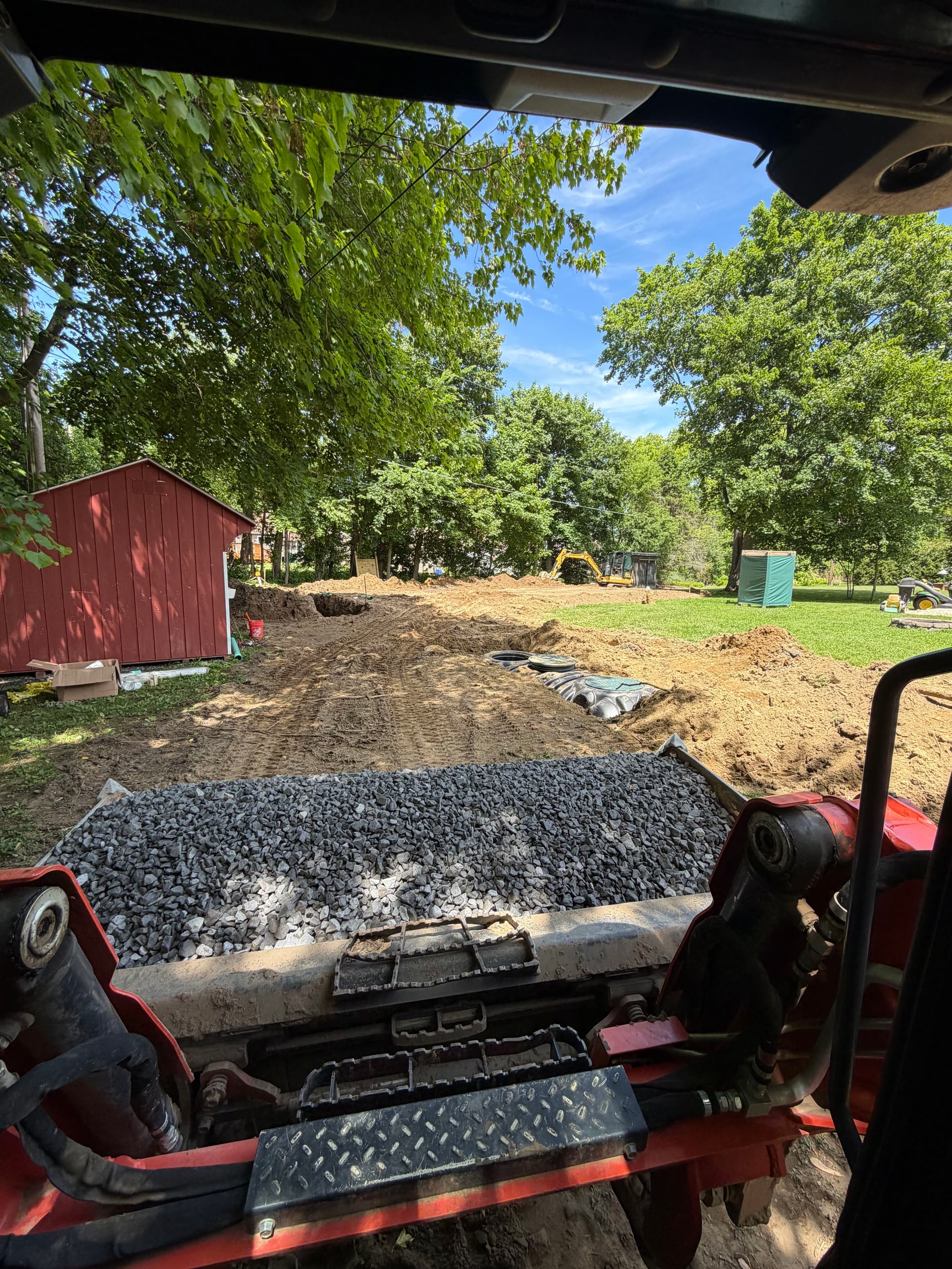 Gallery photos for Raised Bed Septic System Installation in Burnt Hills: Image #1