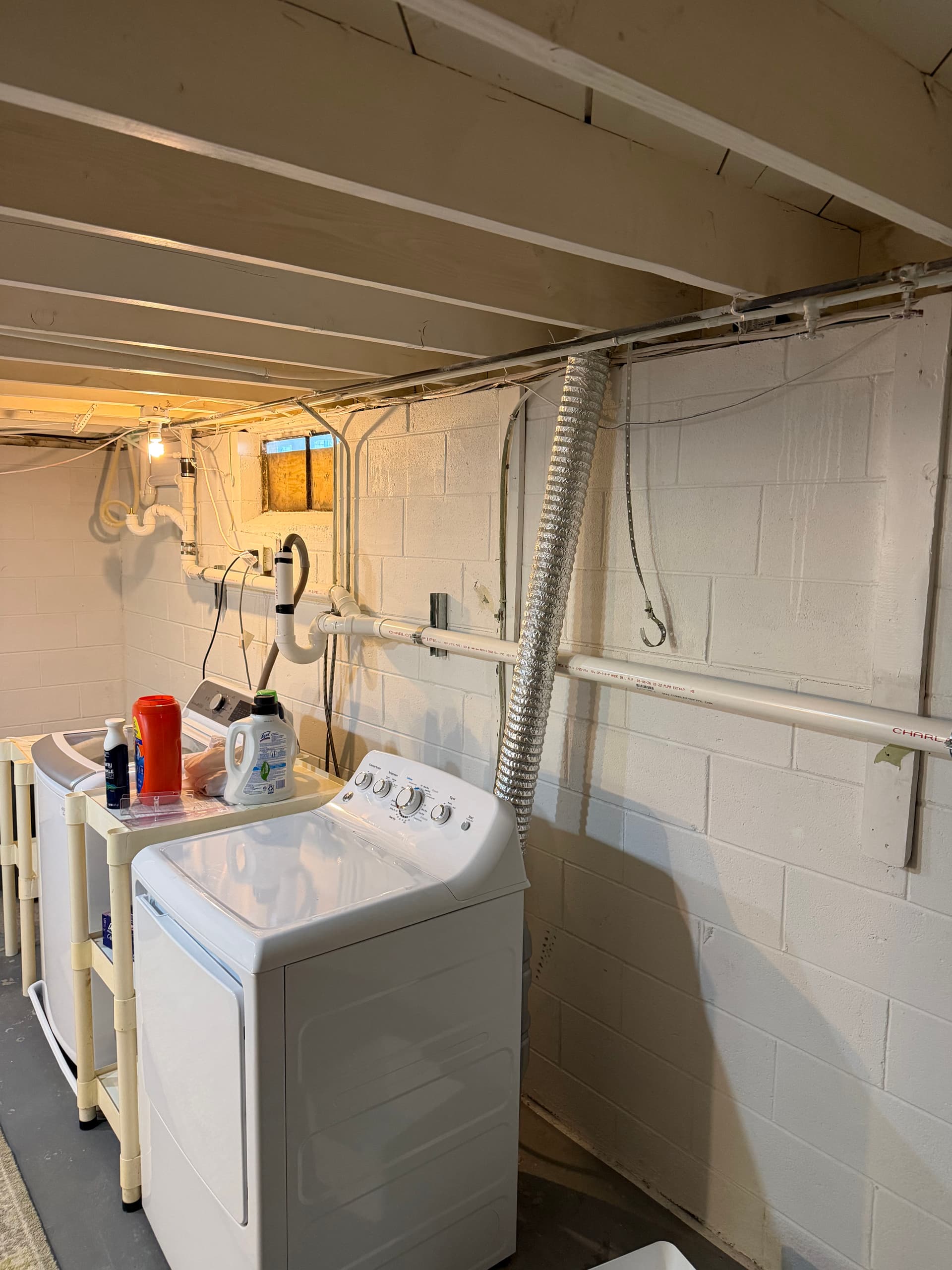 Basement Back-Pitched Pipe Correction Done Right