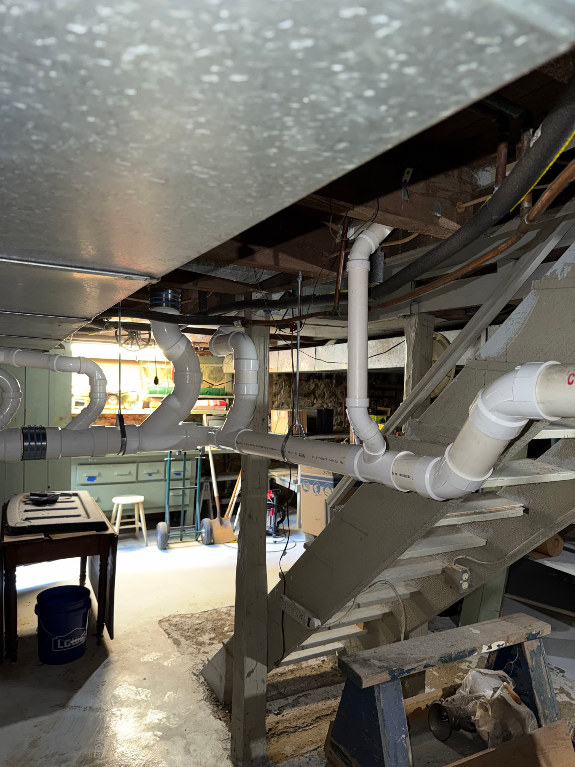Gallery photos for Sewage Stack Re-Pipe and Pro Vent Install in Galway: Image #4