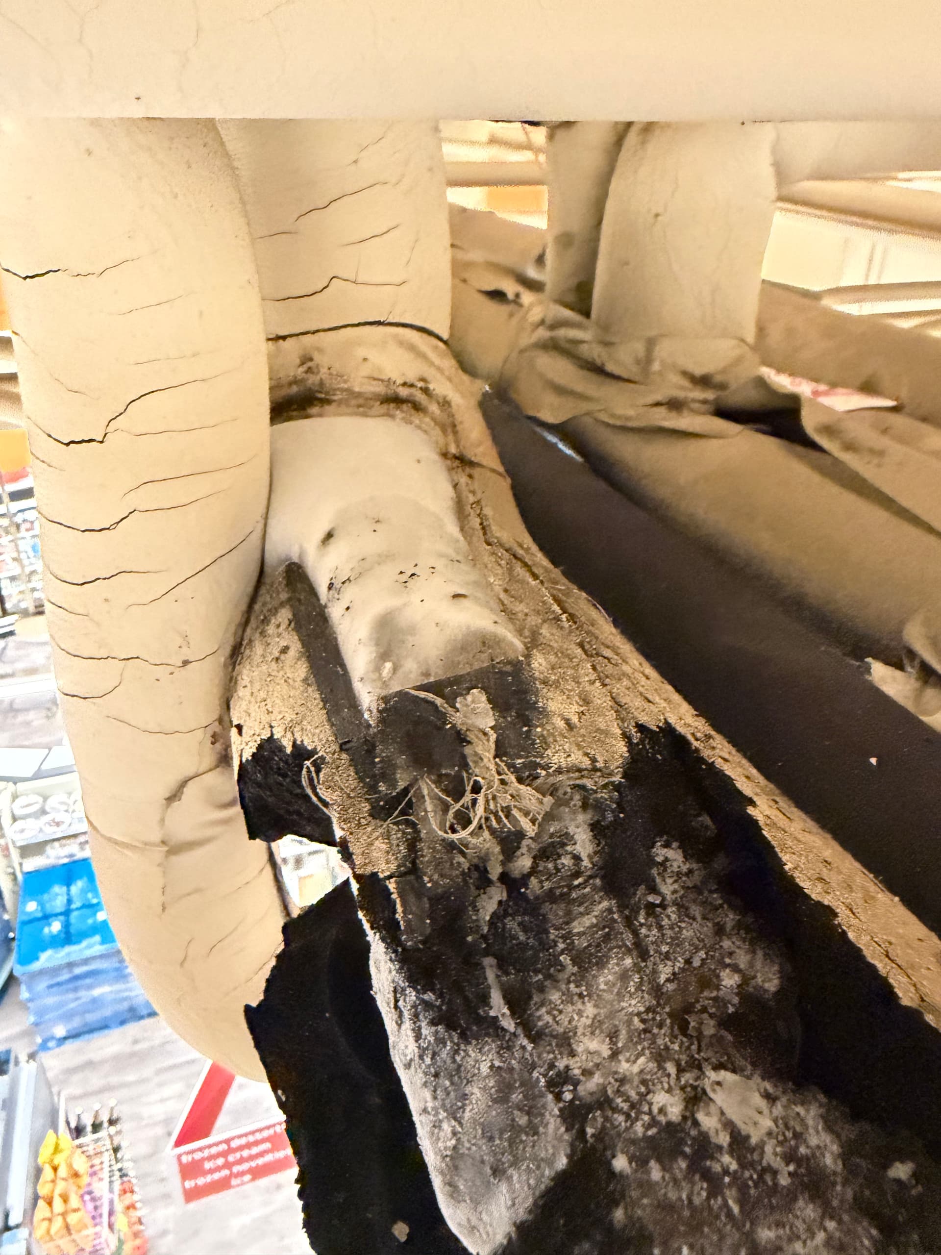 Gallery photos for Late-Night Refrigeration Line Insulation Fix at a Grocery Store: Image #2