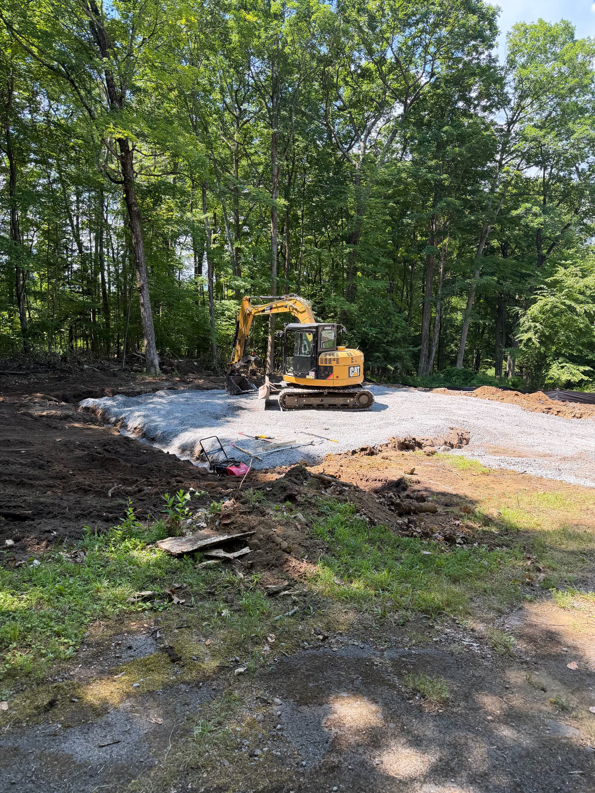 Gallery photos for Slab Site Prep Near Million Dollar Beach in Lake George: Image #4
