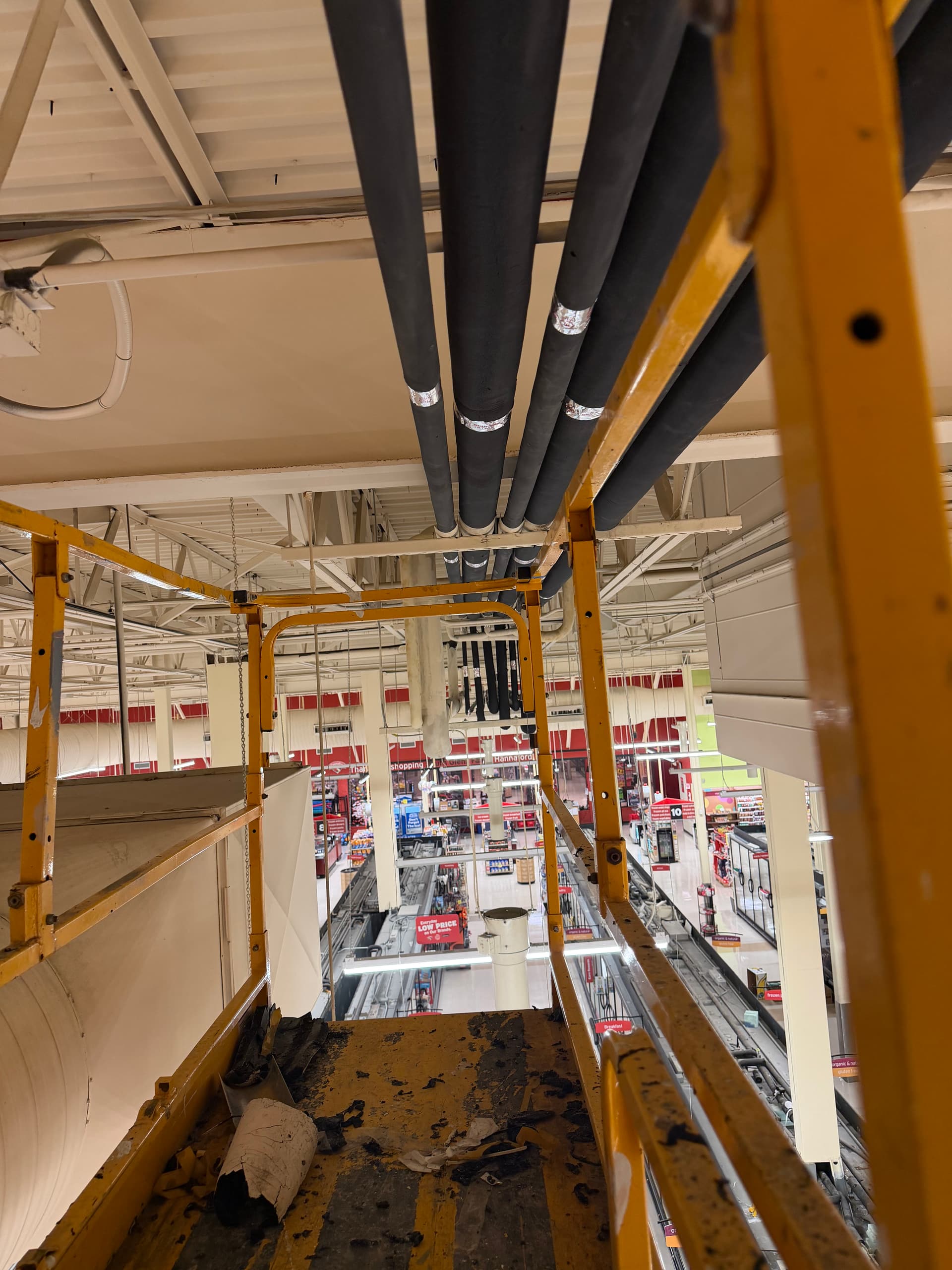 Gallery photos for Late-Night Refrigeration Line Insulation Fix at a Grocery Store: Image #6
