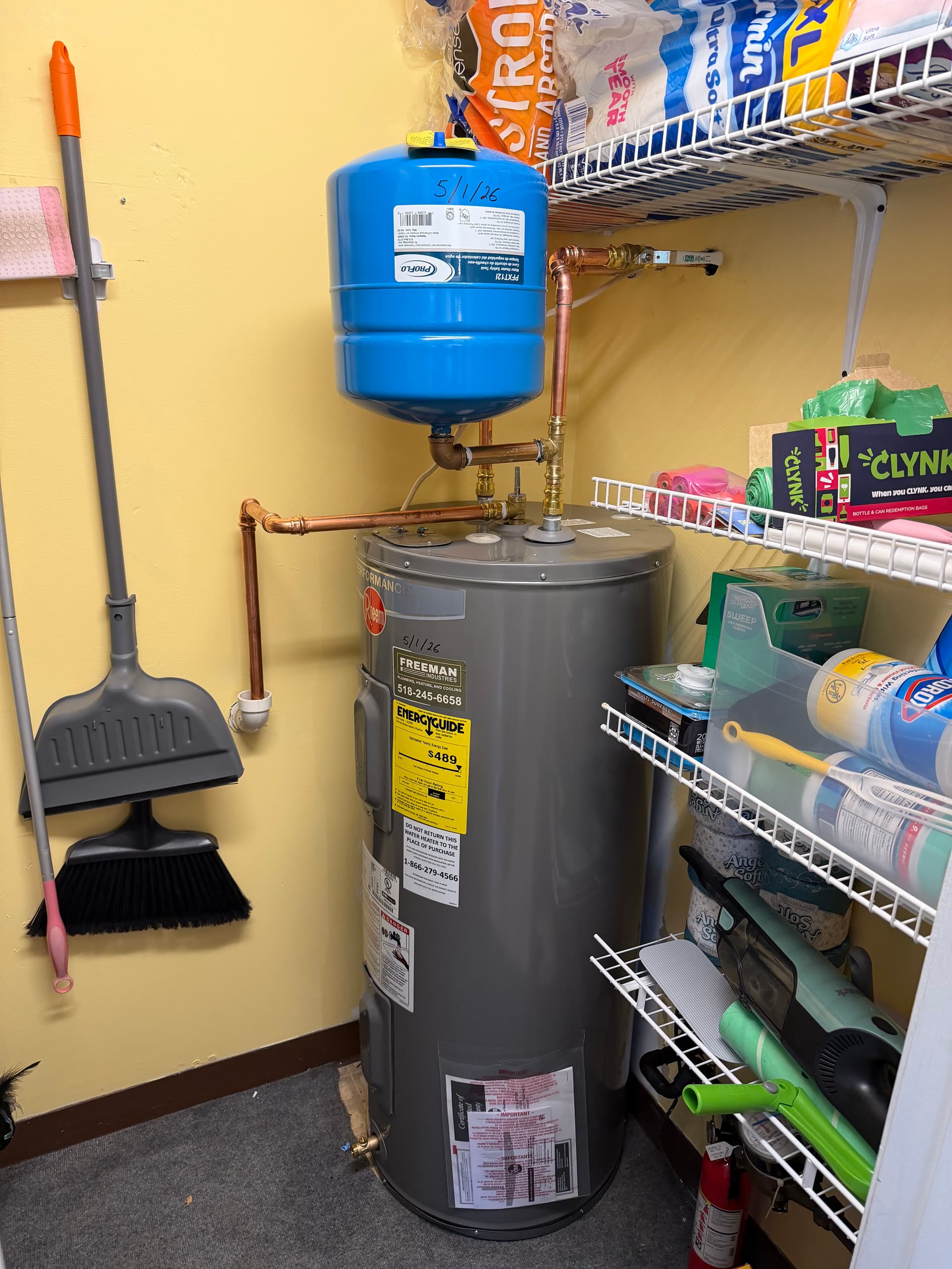 Water Heater Replacement with Expansion Tank in Ballston Spa image
