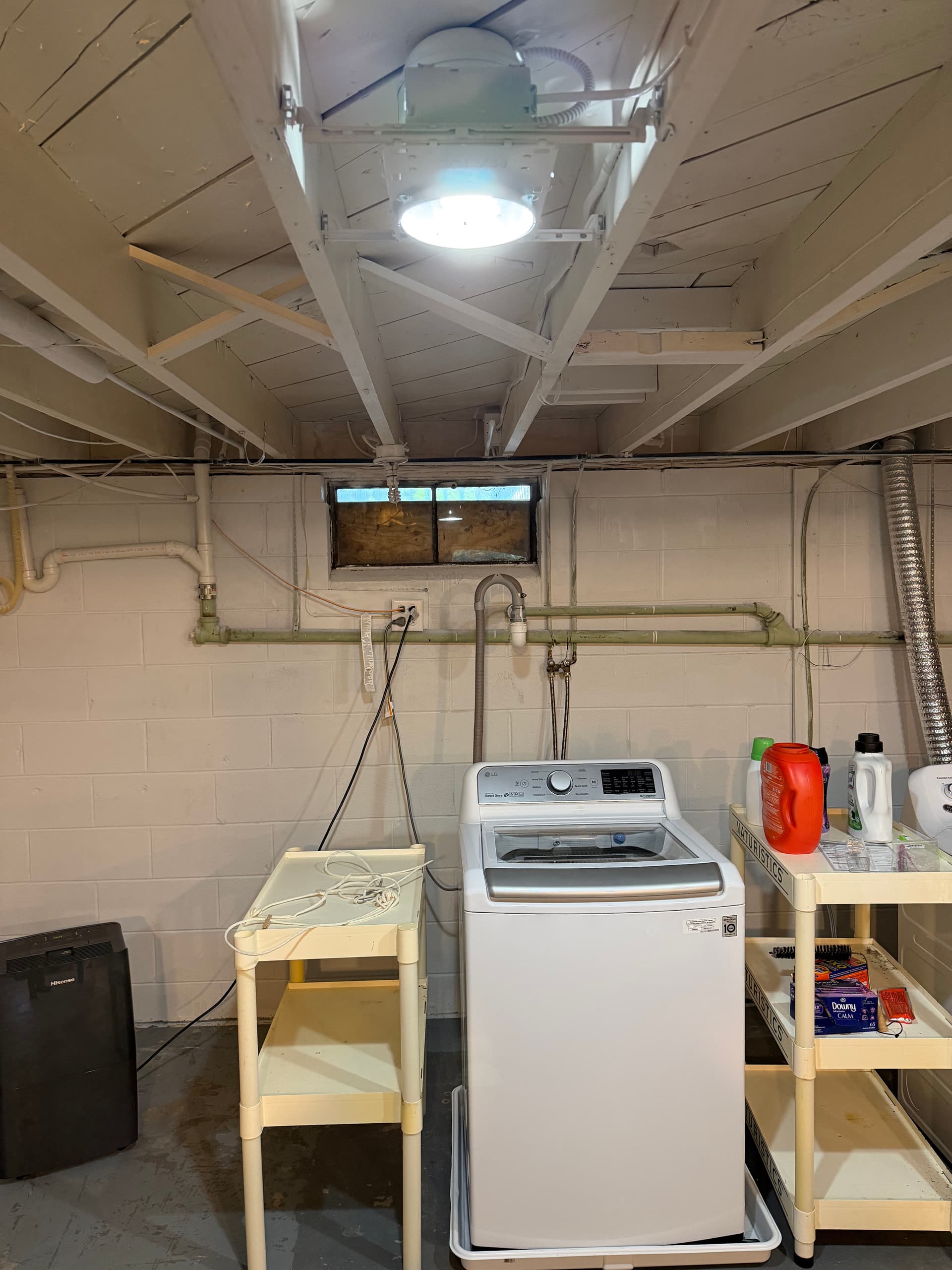 Gallery photos for Basement Back-Pitched Pipe Correction Done Right: Image #4